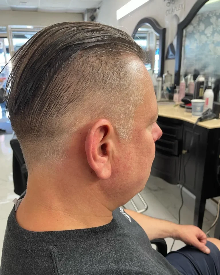 Japanese Korean style men haircut