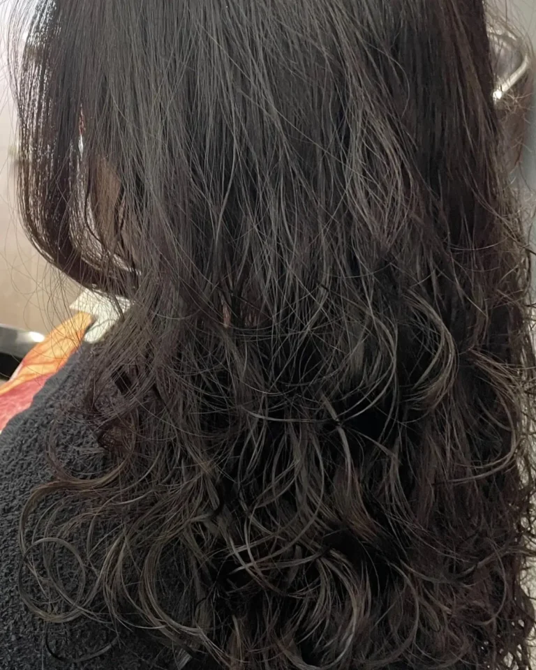 Korean perm blowout