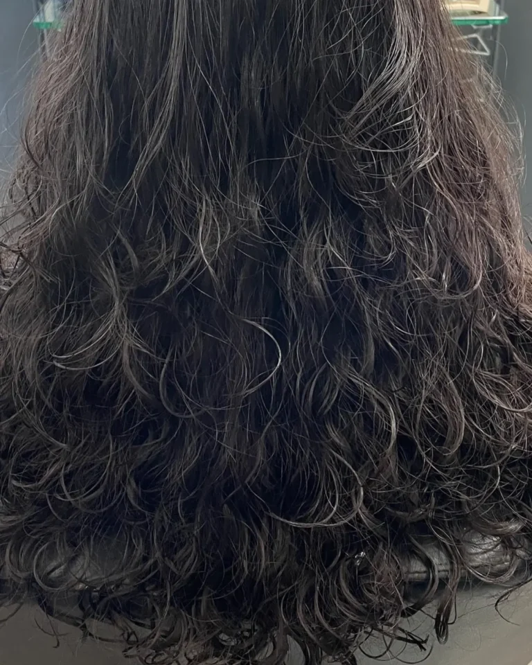Korean perm blowout