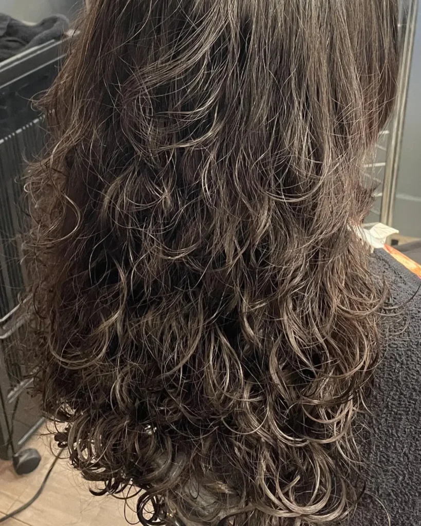 Korean perm blowout