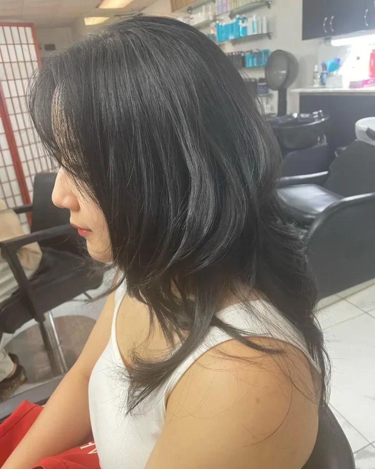 Korean perm haircut